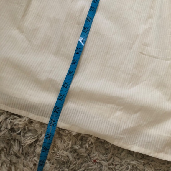 Emerson Fry India Collection Organic Cotton Basalie Dress S Dobby Stripe White - Picture 15 of 15